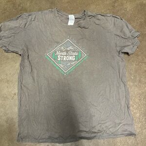 Gildan Gray Graphic Short Sleeve Tees